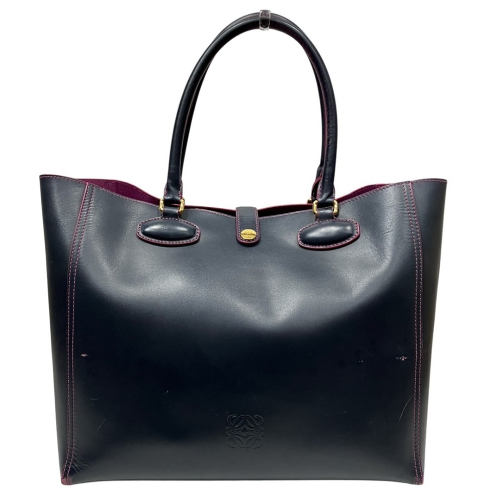 Loewe Leo Tote Bag Anagram Leather